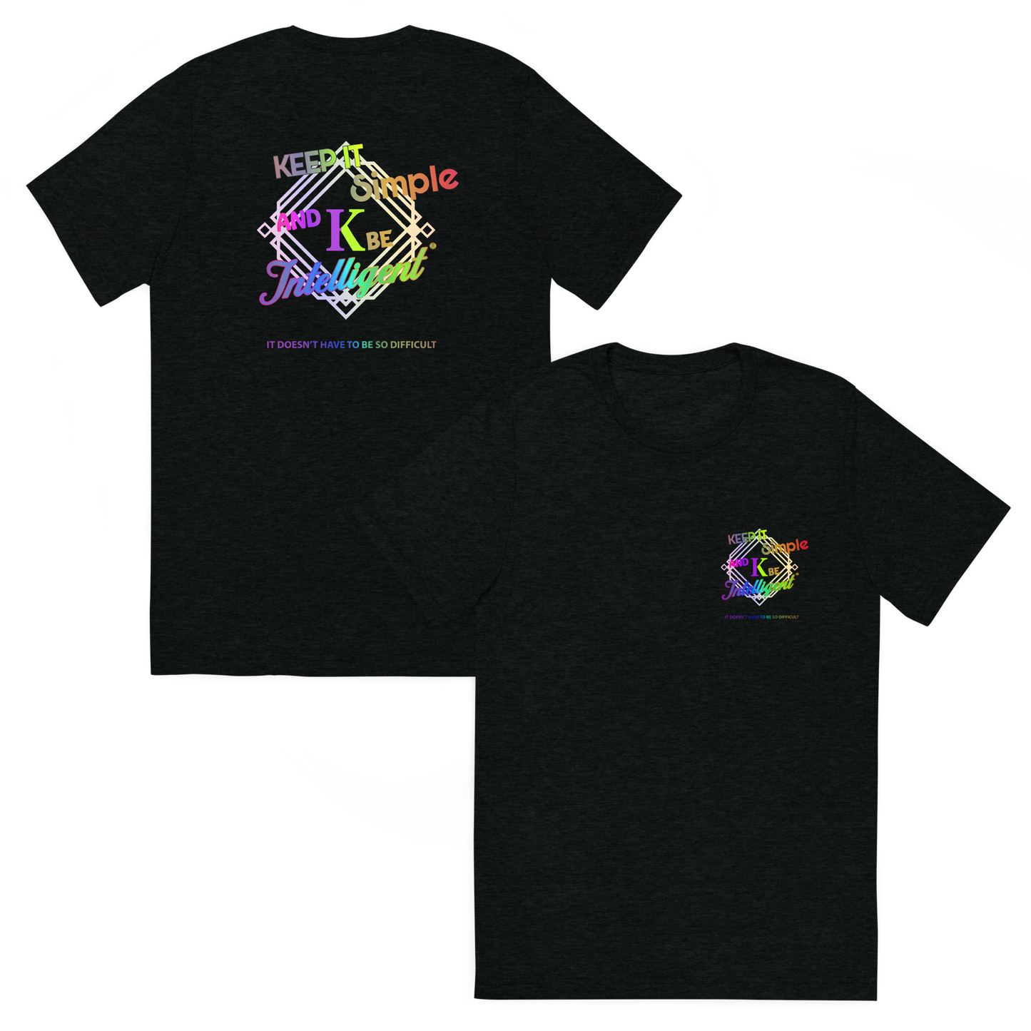 K-Diamond Explained Unisex T-Shirt By KISABI