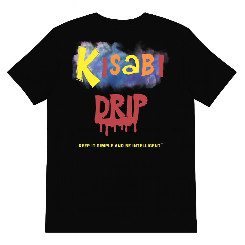 Kisabi Drip Unisex Short Sleeve T-Shirt