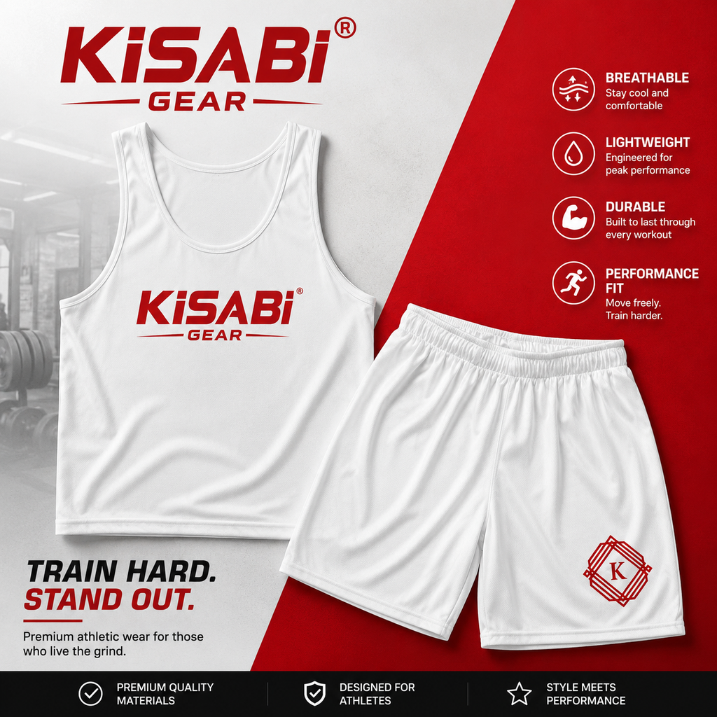 Kisabi® Gear Unisex Mesh Shorts