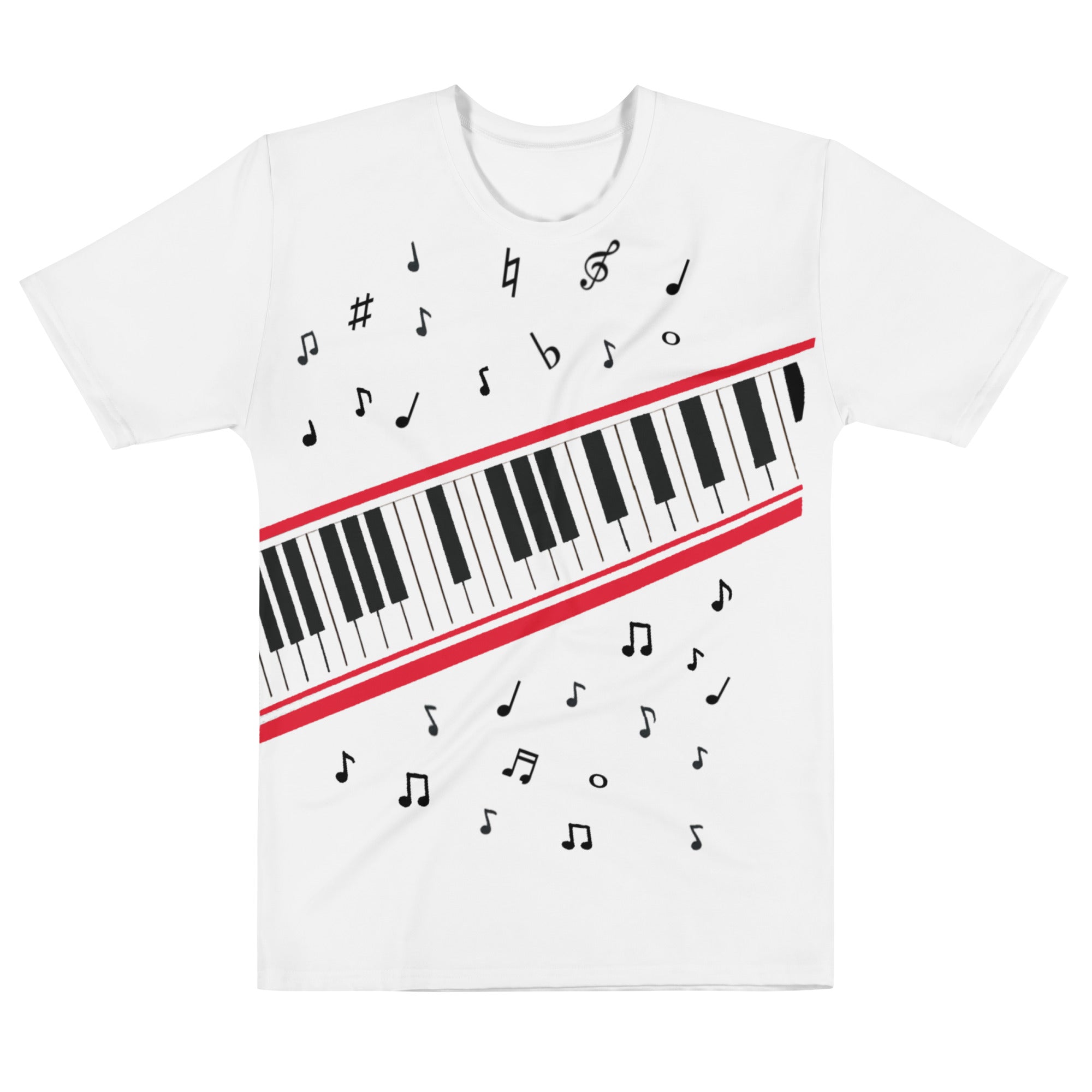 "I Got The Music In Me" Men’s Cotton Crew Neck T-Shirt By KISABI®