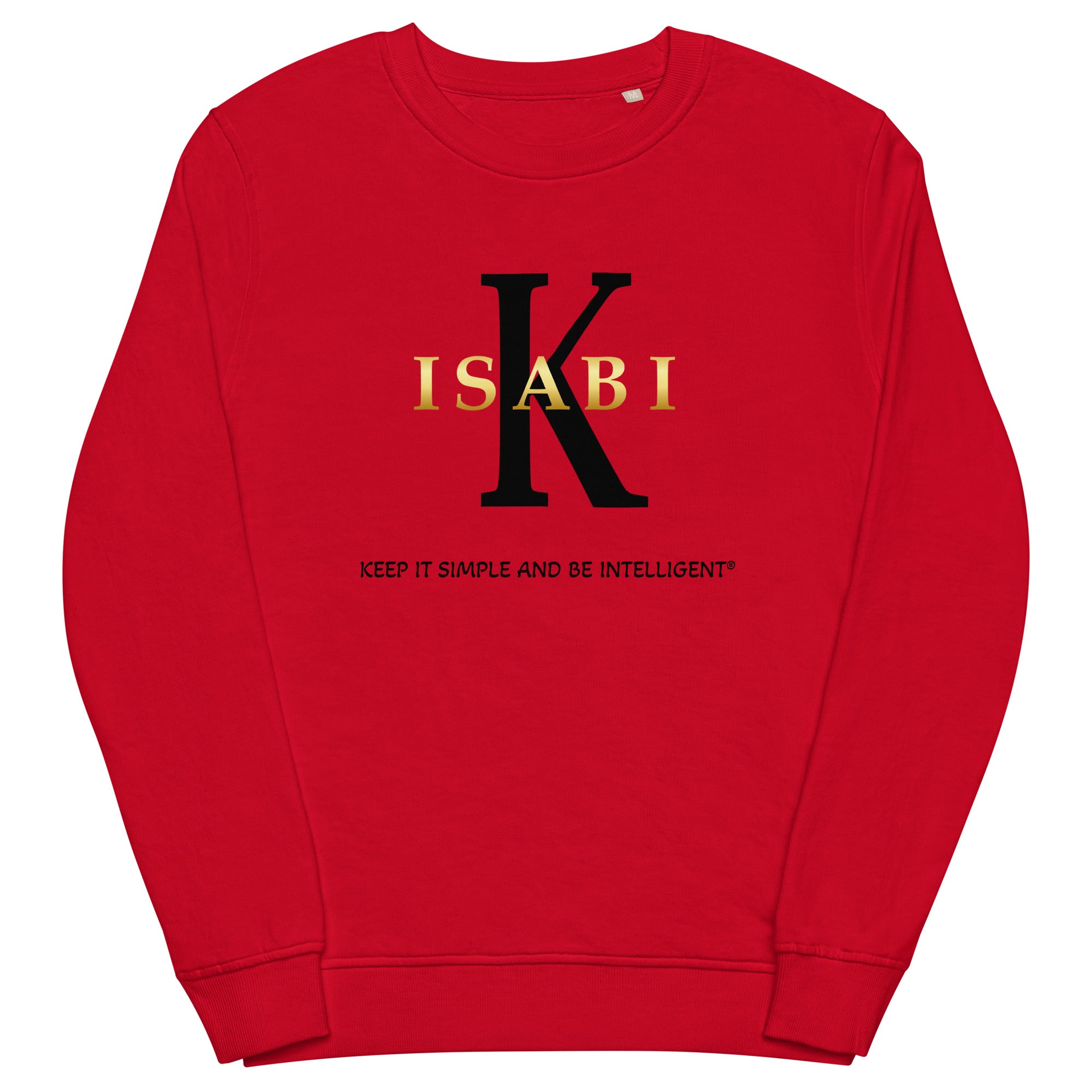 KISABI® Unisex Organic Sweatshirt