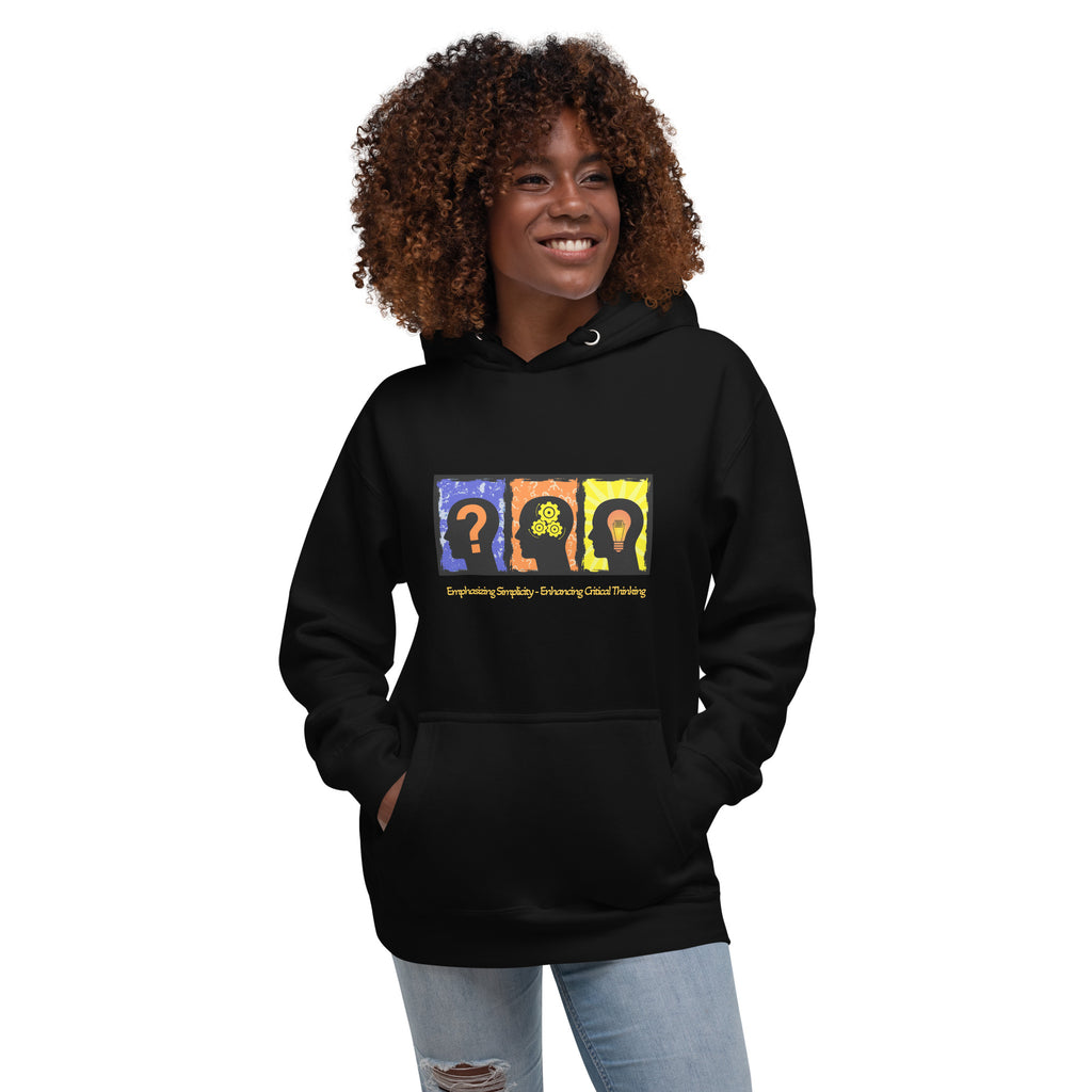 Critical Thinking Unisex Hoodie By KISABI®
