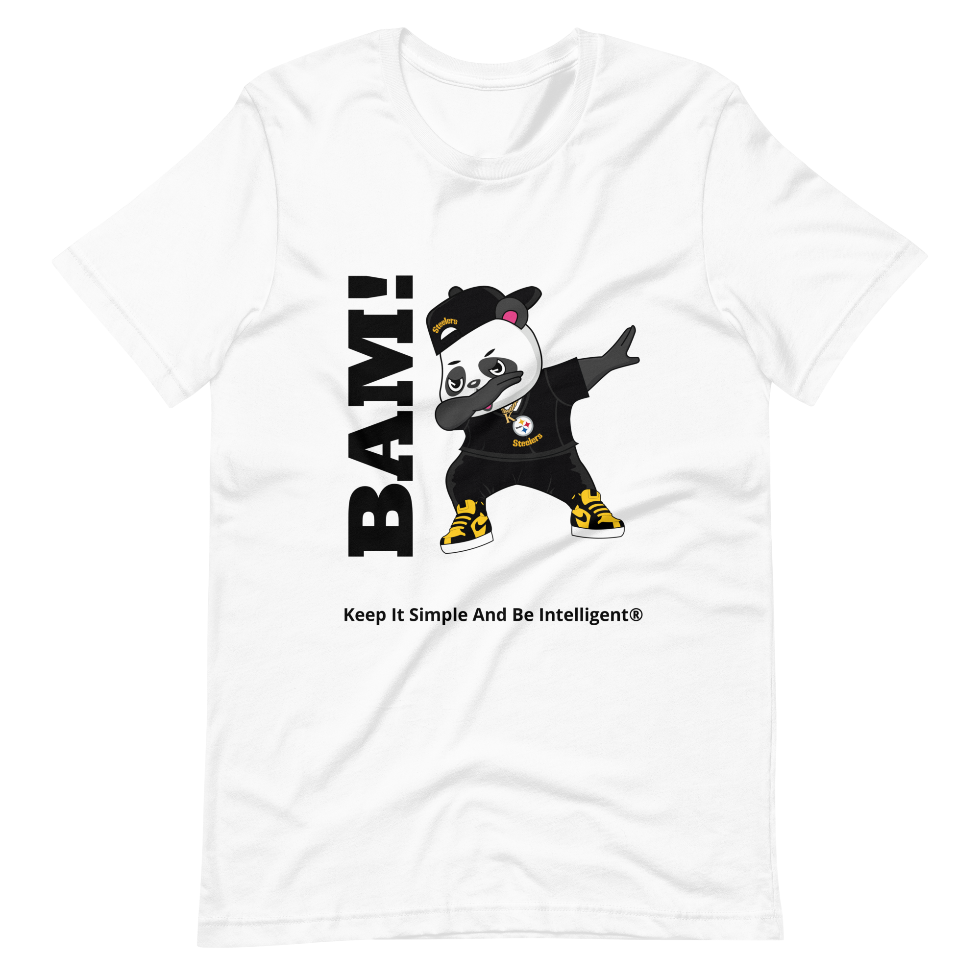 "Fernando Likes the Steelers" Unisex Short Sleeve T-shirt by KISABI®