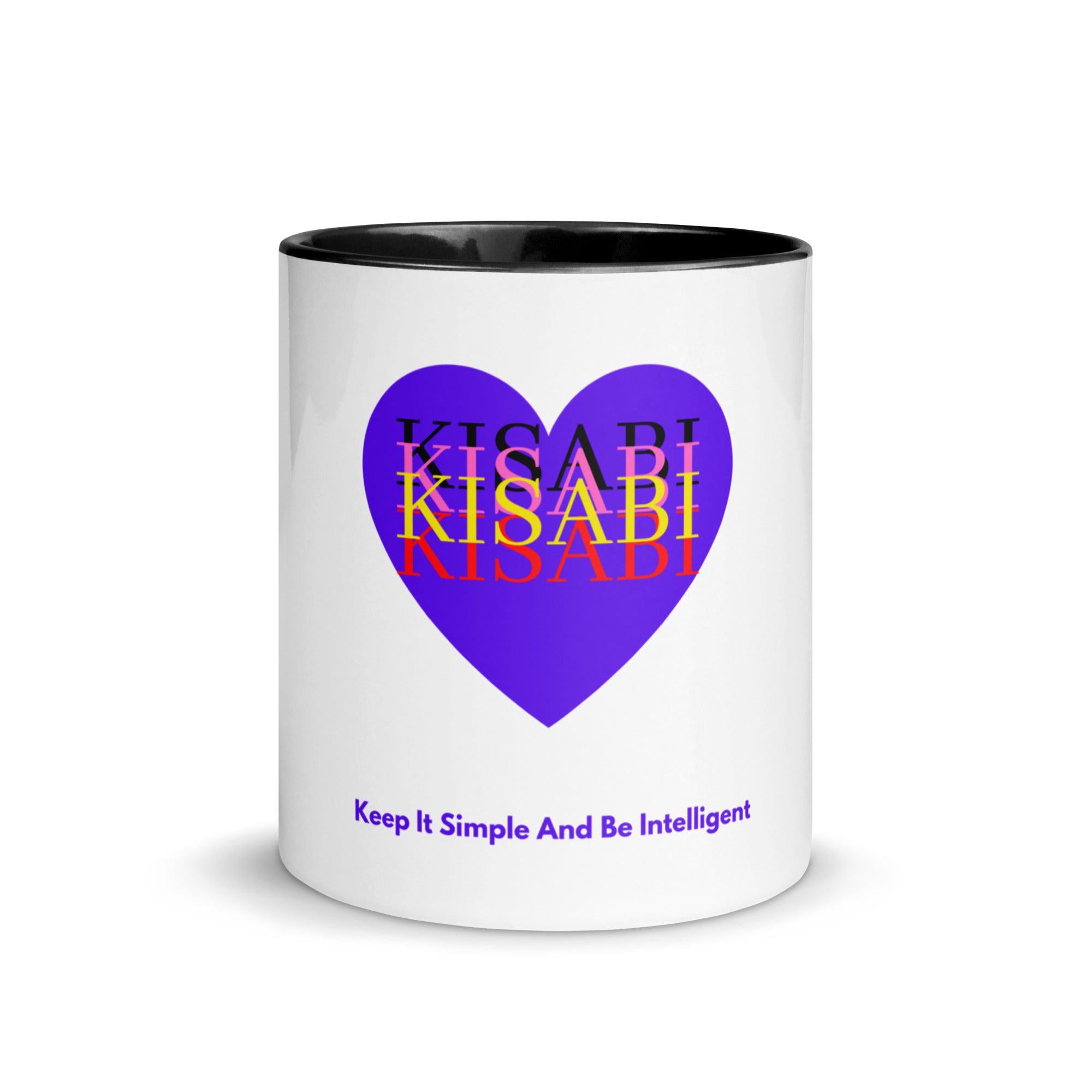 KISABI® Hearts Mug with Color Inside