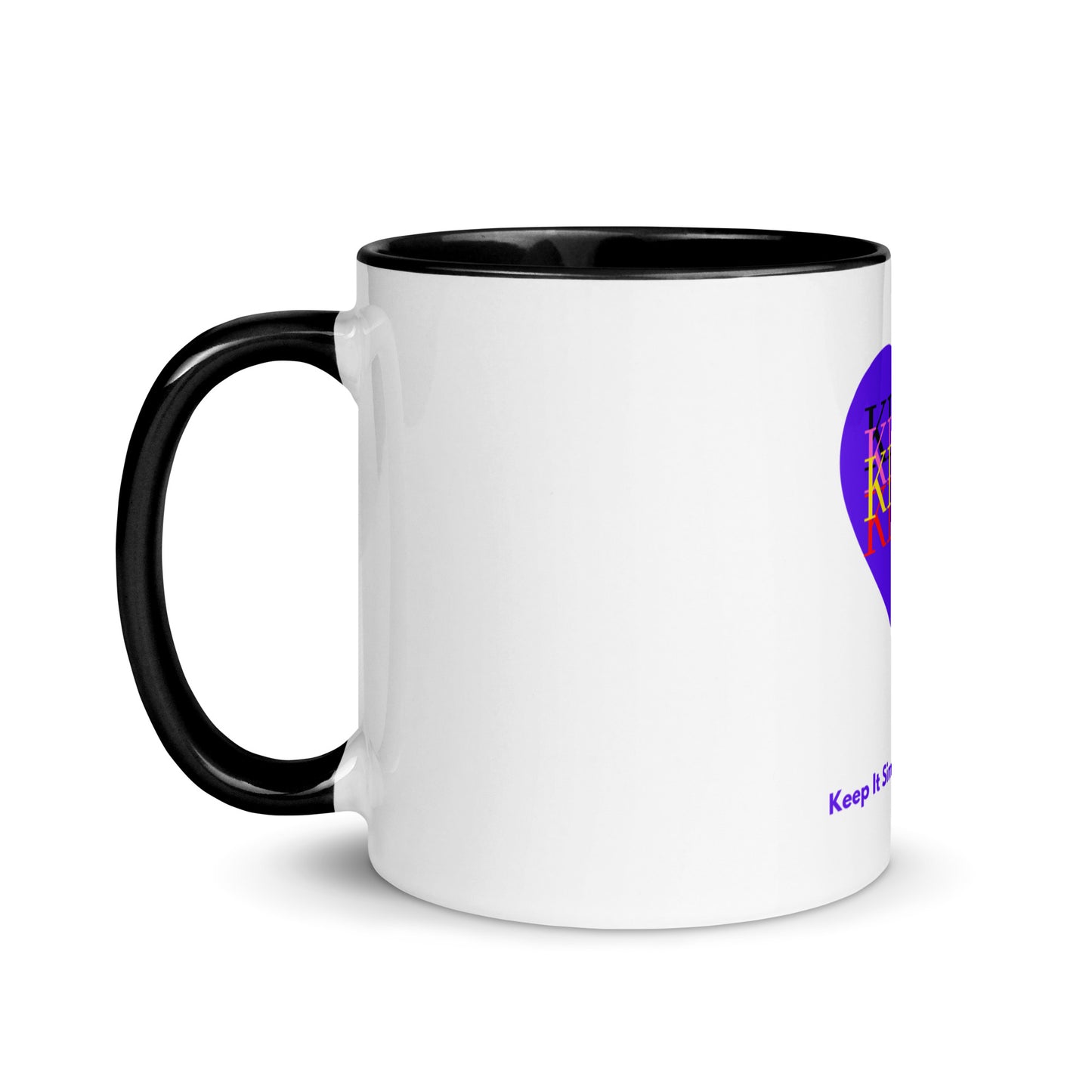 KISABI® Hearts Mug with Color Inside
