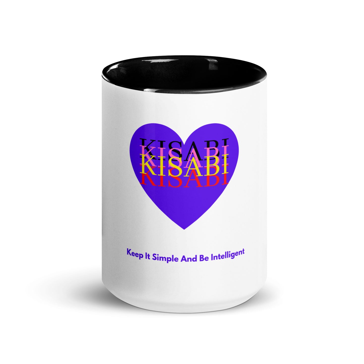 KISABI® Hearts Mug with Color Inside