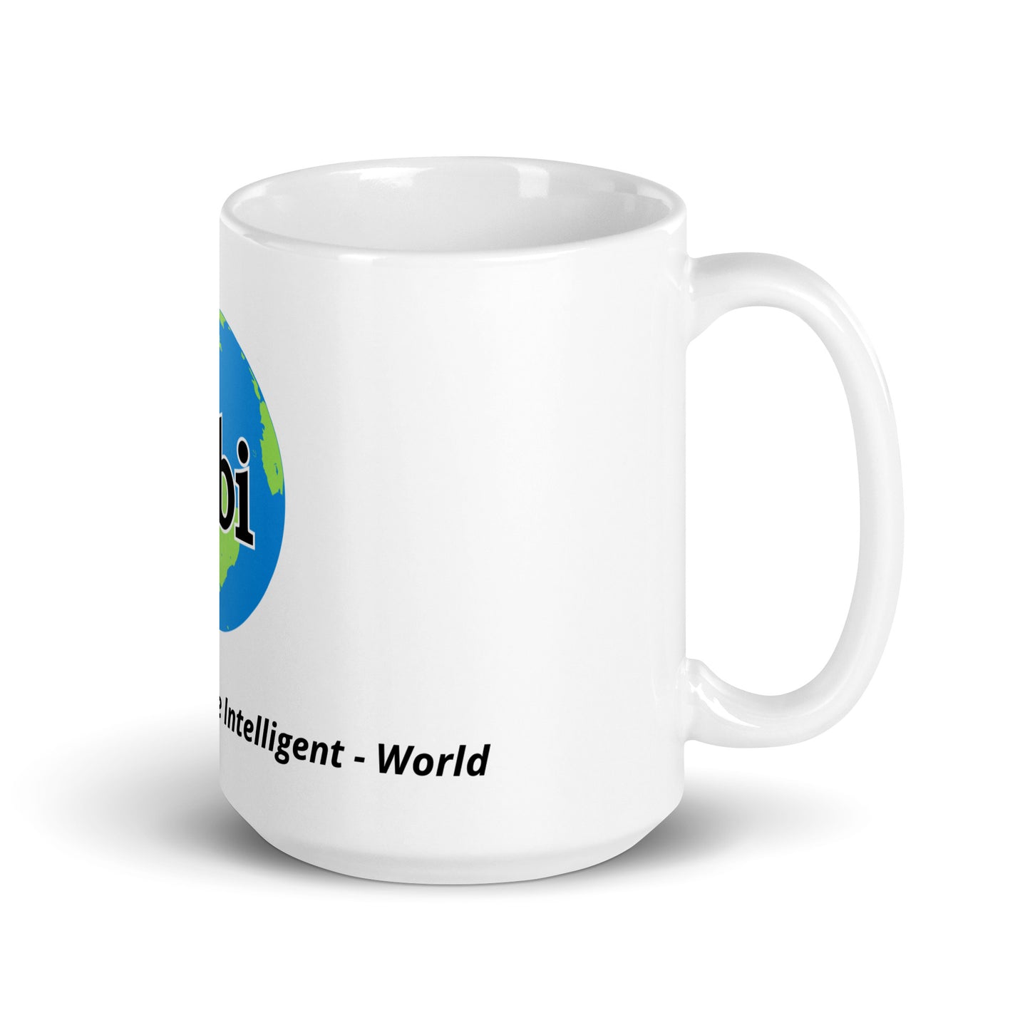 Kisabi® World White Glossy Mug