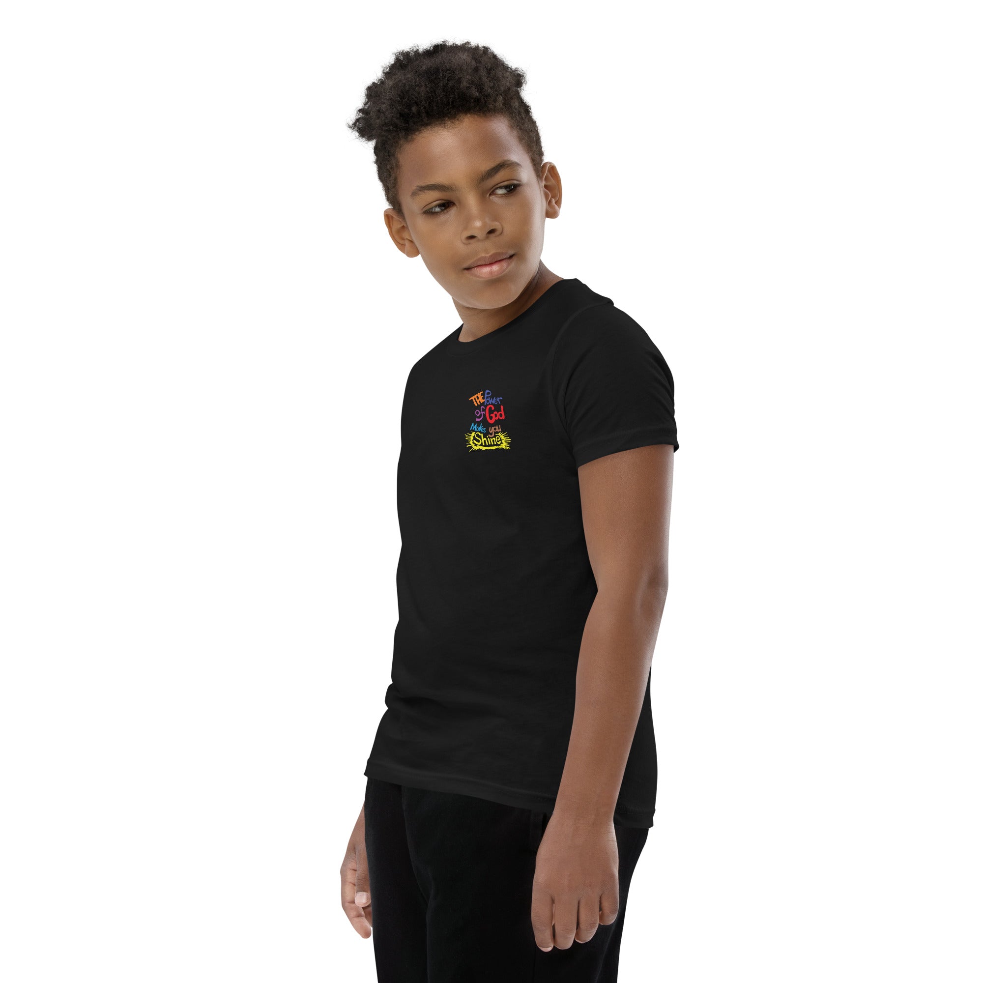 "The Power Of God" Youth Short Sleeve T-Shirt By KISABI®