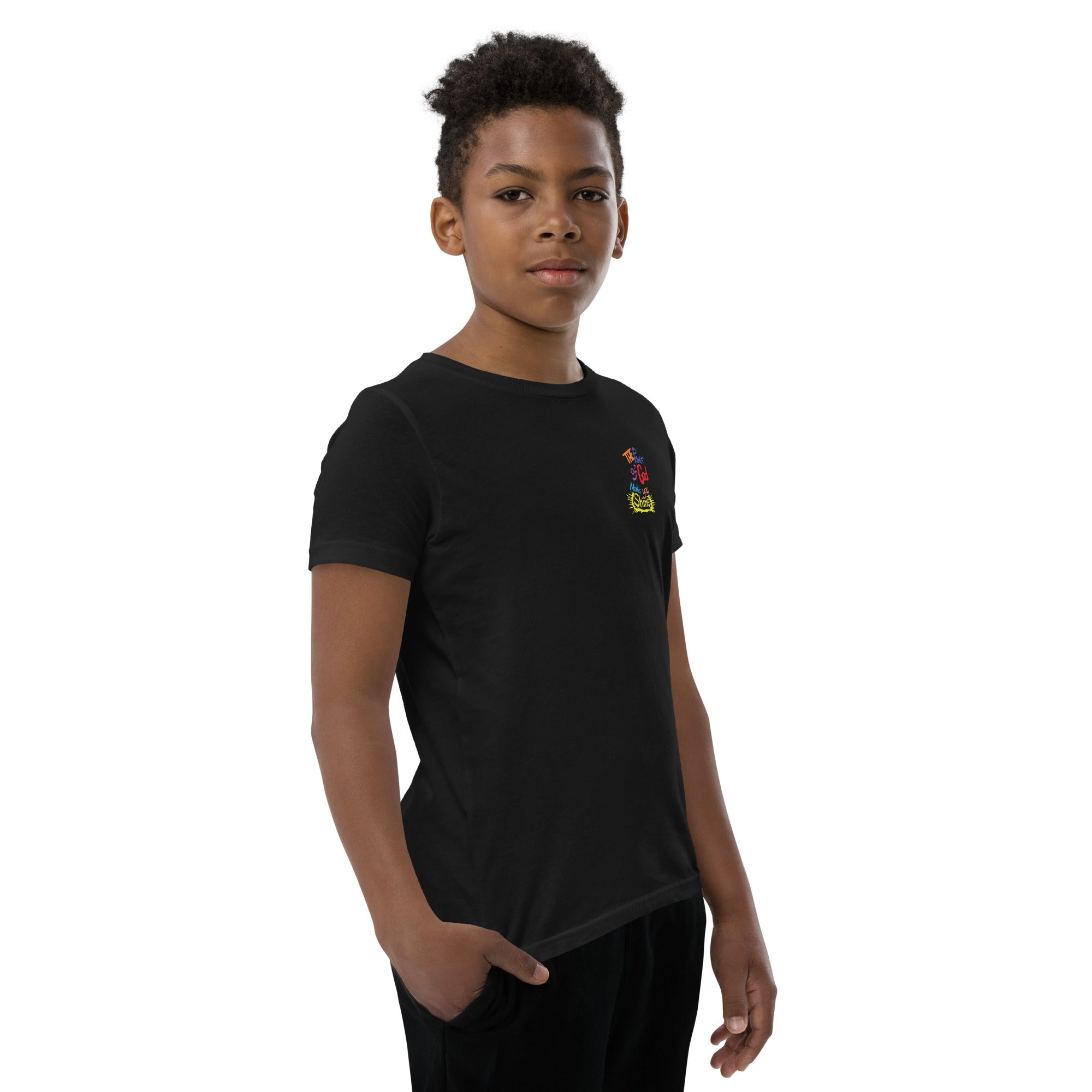 "The Power Of God" Youth Short Sleeve T-Shirt By KISABI®
