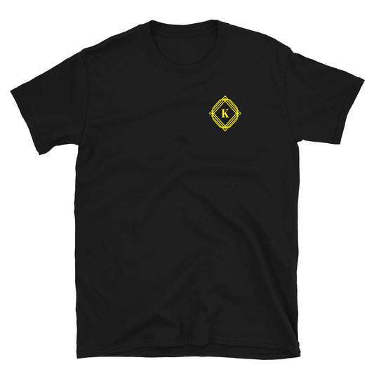 Kisabi Phrase on back Short-Sleeve Unisex T-Shirt