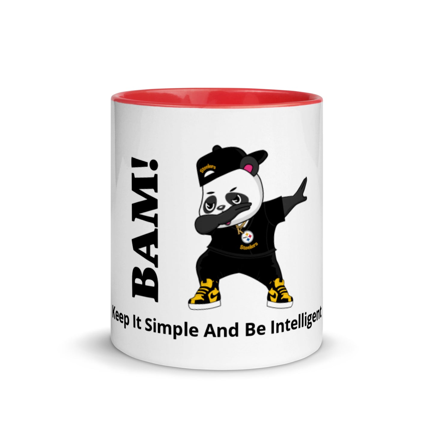 Fernando "Loves" the Steelers Mug with Color Inside by KISABI®