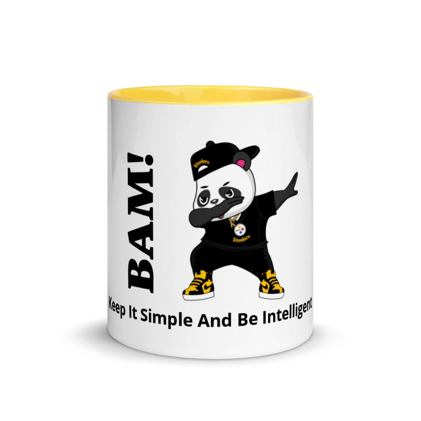 Fernando "Loves" the Steelers Mug with Color Inside by KISABI®